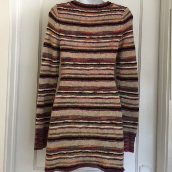 Anthro*Sleeping On Snow*Autumn Sun Sweater Coat - Picture 2 of 4